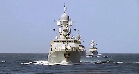 Russian warships